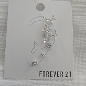 ✨️ 5-Piece Earring Set – Statement Ear Cuff, 2 Hoop Studs, 2 Studs | Vday Gift